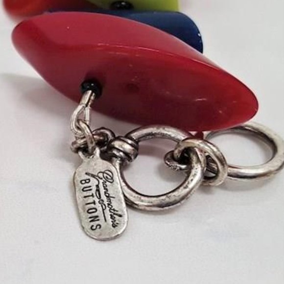 Grandmother's Buttons, Signed Heirloom Bracelet - Picture 6 of 7
